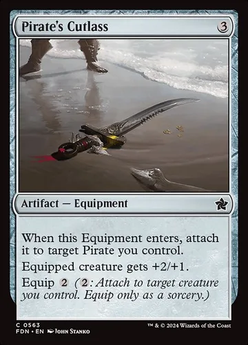 Pirate's Cutlass 563