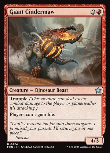 Giant Cindermaw 624