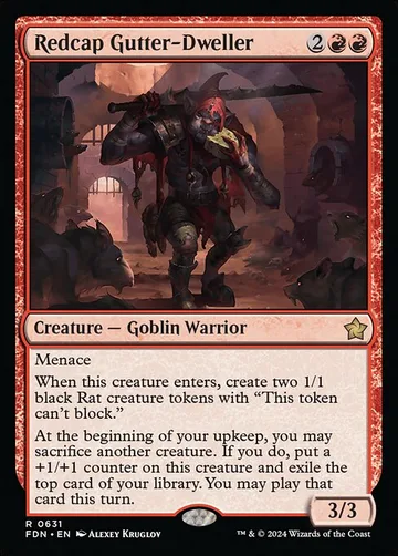 Redcap Gutter-Dweller 631
