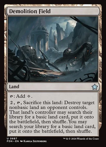 Demolition Field 687