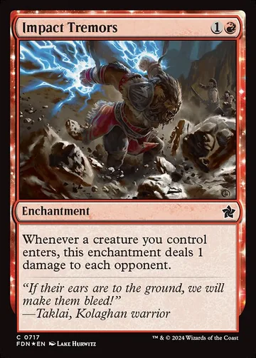 Impact Tremors 717