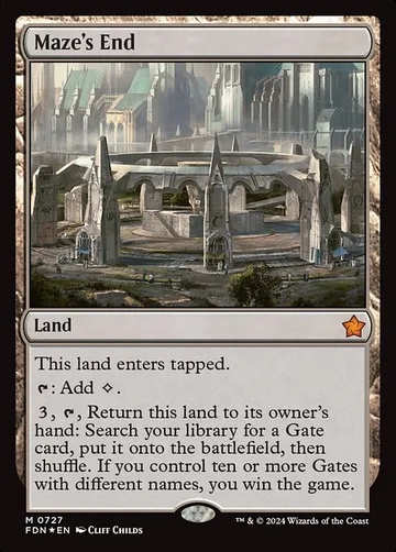 Maze's End 727