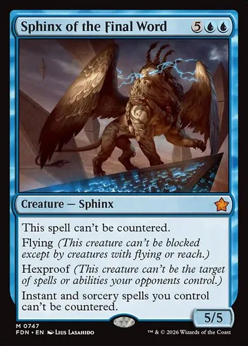 Sphinx of the Final Word 747