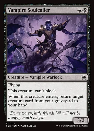 Vampire Soulcaller 75