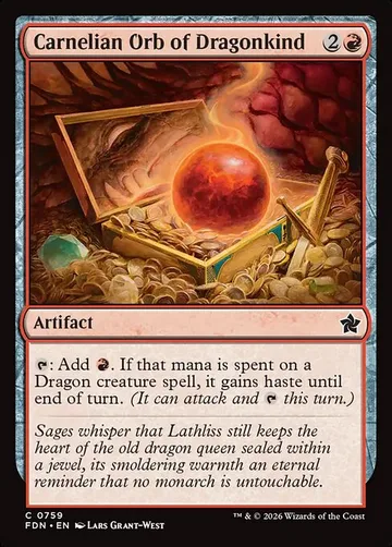 Carnelian Orb of Dragonkind