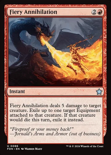 Fiery Annihilation 86