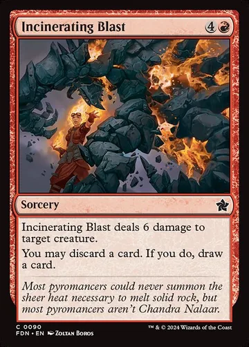 Incinerating Blast 90