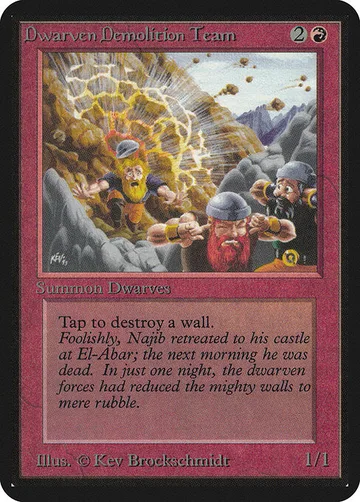 Dwarven Demolition Team 142