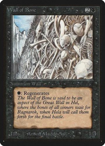 Wall of Bone 133