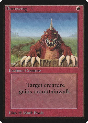 Burrowing 139
