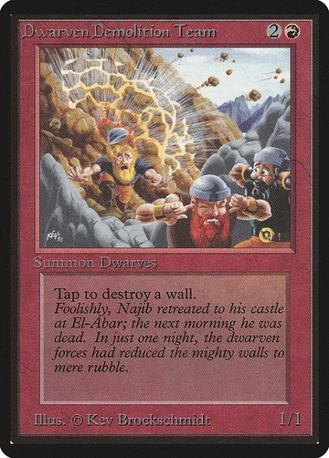 Dwarven Demolition Team 143