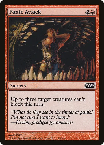 Panic Attack 150, carta de Magic: The Gathering de Magic 2010