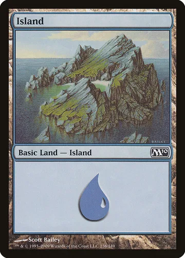 Island 236, carta de Magic: The Gathering de Magic 2010