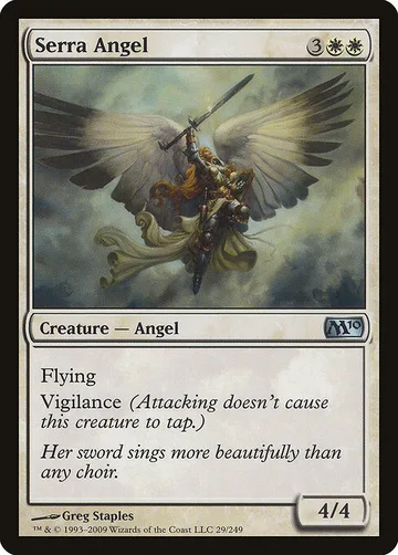 Serra Angel 29, carta de Magic: The Gathering de Magic 2010