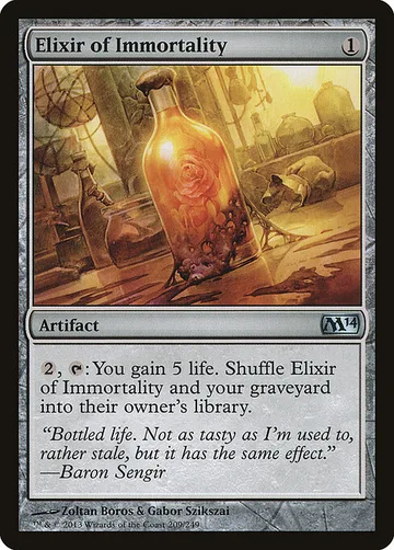 Elixir of Immortality 209, carta de Magic: The Gathering de Magic 2014