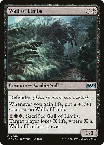 Wall of Limbs 121