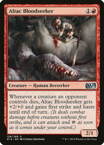 Altac Bloodseeker 128, carta de Magic: The Gathering de Magic 2015