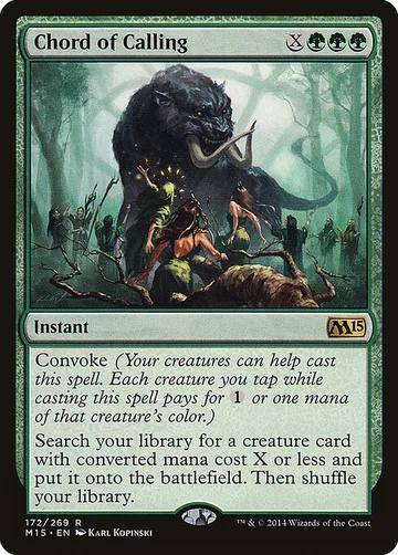 Chord of Calling 172, carta de Magic: The Gathering de Magic 2015