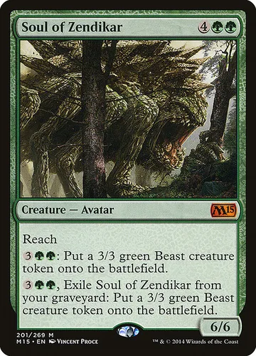 Soul of Zendikar 201, carta de Magic: The Gathering de Magic 2015