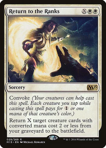 Return to the Ranks 29, carta de Magic: The Gathering de Magic 2015