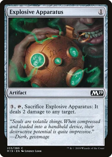 Explosive Apparatus 233