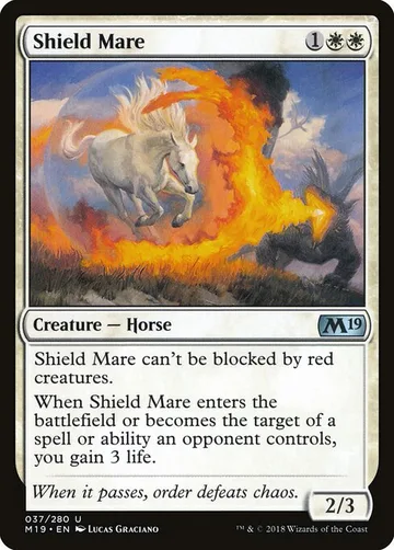 Shield Mare 37, carta de Magic: The Gathering de Core Set 2019