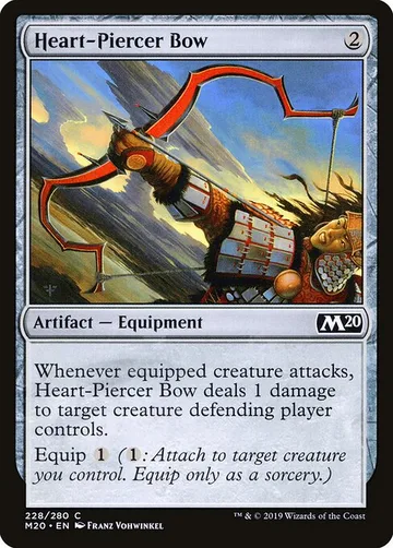 Heart-Piercer Bow 228, carta de Magic: The Gathering de Core Set 2020