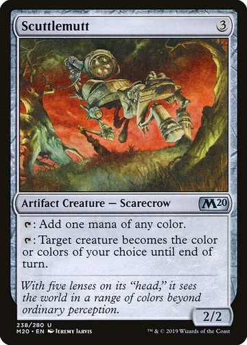 Scuttlemutt 238, carta de Magic: The Gathering de Core Set 2020