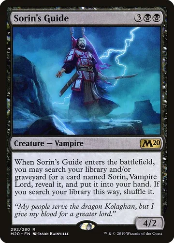 Sorin's Guide 292
