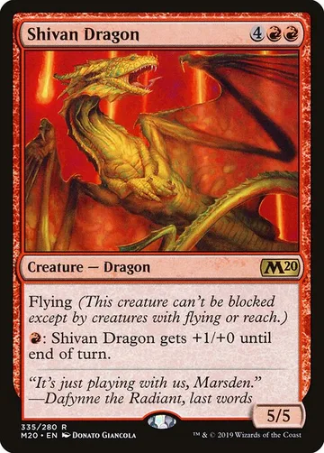 Shivan Dragon 335