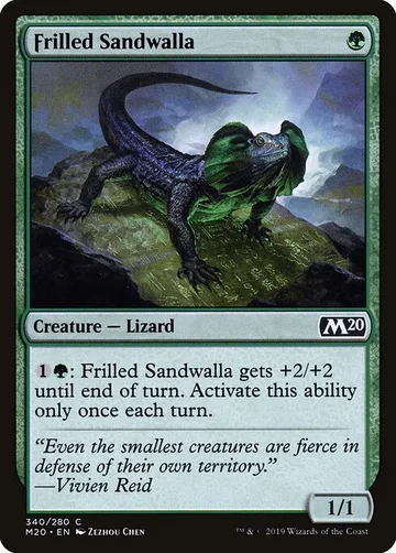 Frilled Sandwalla 340