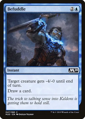 Befuddle 47, carta de Magic: The Gathering de Core Set 2020