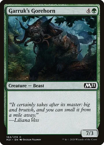 Garruk's Gorehorn 184