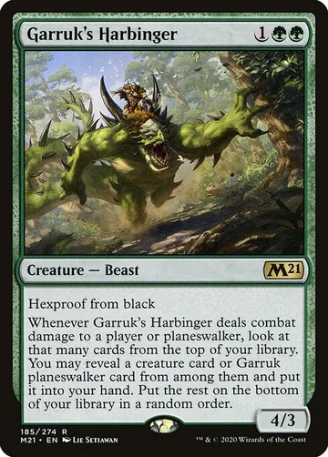 Garruk's Harbinger 185