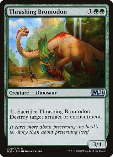 Thrashing Brontodon 209