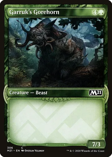 Garruk's Gorehorn 306