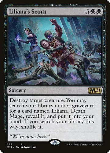 Liliana's Scorn 329