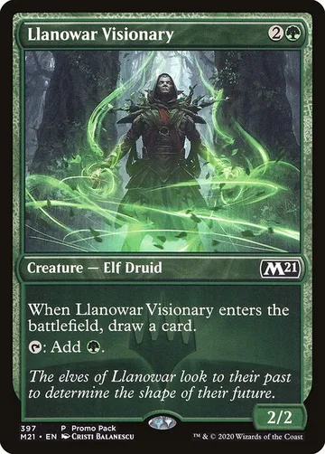 Llanowar Visionary 397