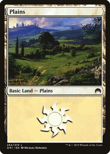 Plains 254, carta de Magic: The Gathering de Magic Origins