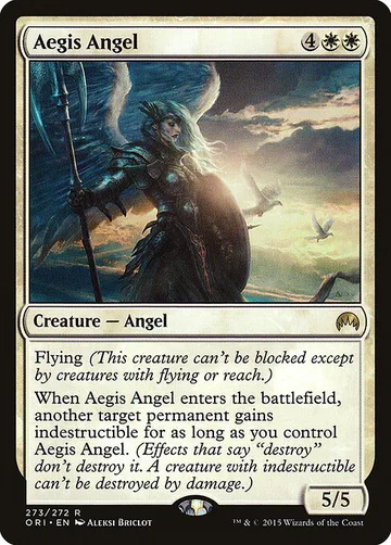 Aegis Angel 273, carta de Magic: The Gathering de Magic Origins