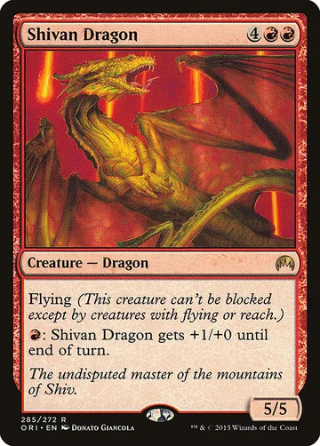 Shivan Dragon 285