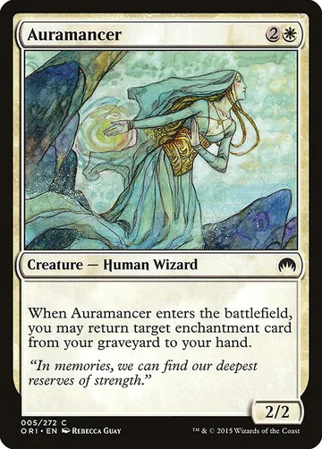 Auramancer 5, carta de Magic: The Gathering de Magic Origins