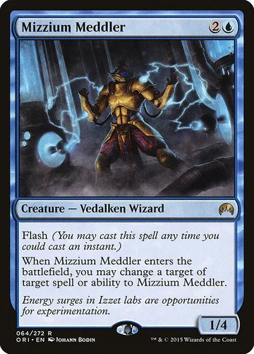 Mizzium Meddler 64, carta de Magic: The Gathering de Magic Origins