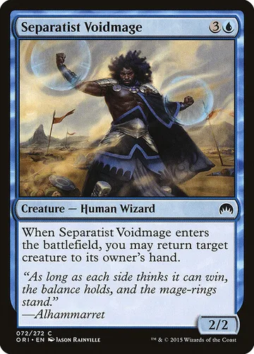 Separatist Voidmage 72, carta de Magic: The Gathering de Magic Origins