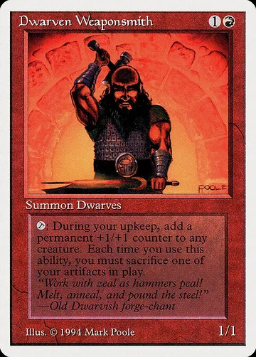 Dwarven Weaponsmith
