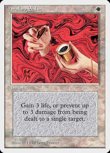 Healing Salve 22, carta de Magic: The Gathering de Summer Magic / Edgar