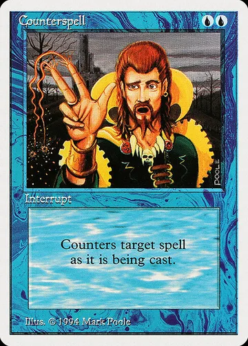 Counterspell 54, carta de Magic: The Gathering de Summer Magic / Edgar
