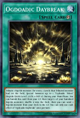 Amanecer Ogdoádico AGOV-063, carta de Yu-Gi-Oh! de Age of Overlord
