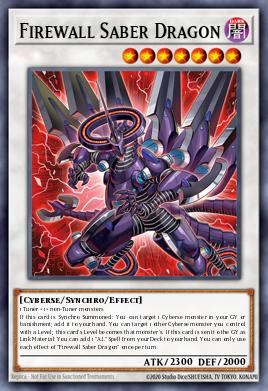 Dragón Sable Cortafuego