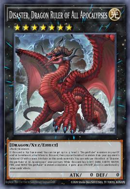 Disaster, Señor Dragón de los Apocalipsis Totales